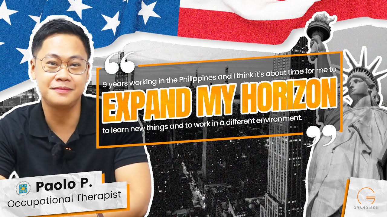Filipino Occupational Therapist in the USA! |  Meet OT Paolo