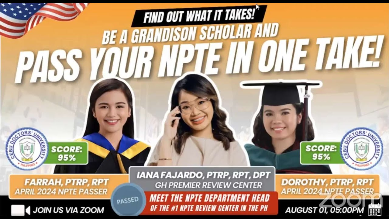 Pass Your NPTE in One Take and NPTE Passers Interview