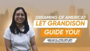 San Pedro College BSPT Graduate’s US Journey: Why Filipino Physical Therapists Trust Grandison